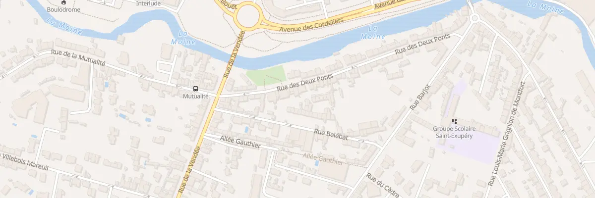 Plan du 65 Rue des Deux Ponts à Cholet
