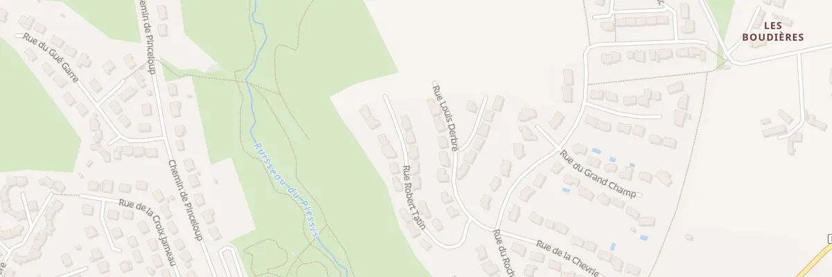 Plan du 12 Rue Robert Tatin au Genest-Saint-Isle