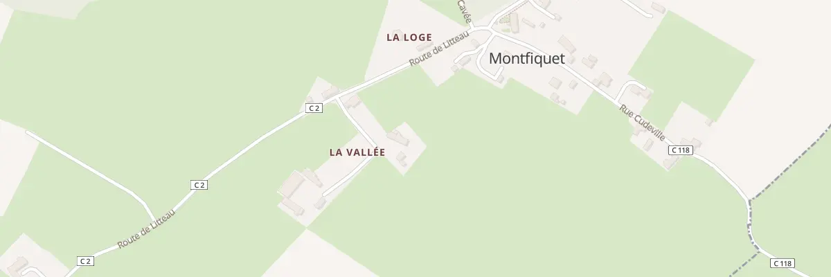 Plan du 5014 La Vallee à Montfiquet