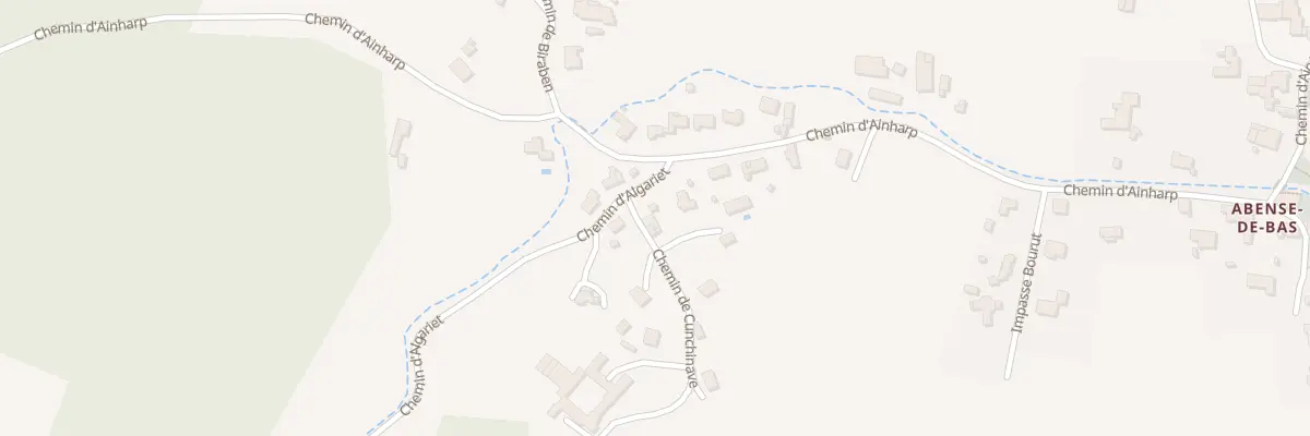 Plan du 1 Che de Cunchinave à Viodos-Abense-de-Bas