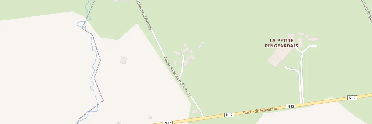 Plan du 20 Che de la Fonnetrie à Montenay