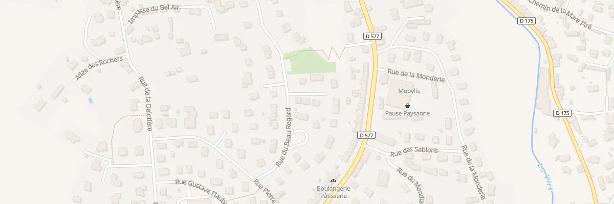 Plan du 26 Rue du Beau Regard - Vire à Vire Normandie