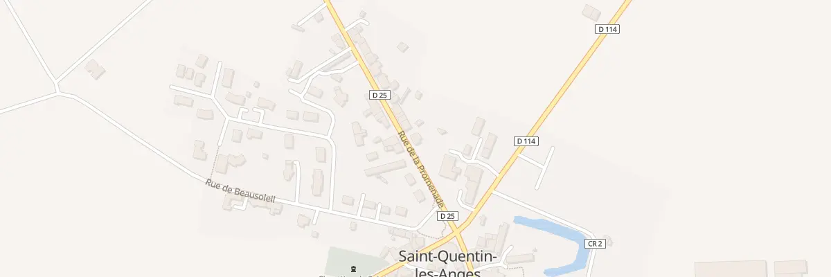 Plan du 6 Rue de la Promenade à Saint-Quentin-les-Anges
