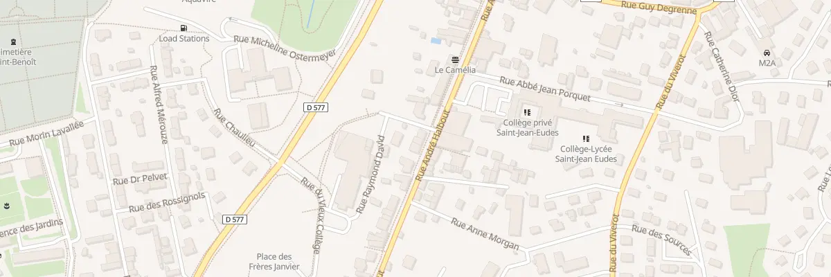 Plan du 81 Rue Andre Halbout Vire à Vire Normandie