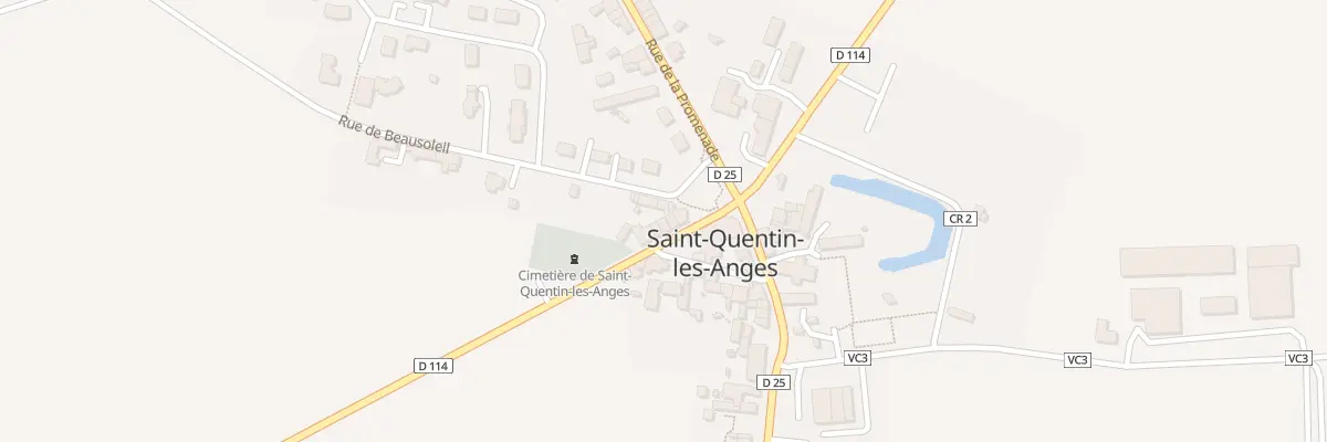 Plan du 4 Rue de l’Oudon à Saint-Quentin-les-Anges