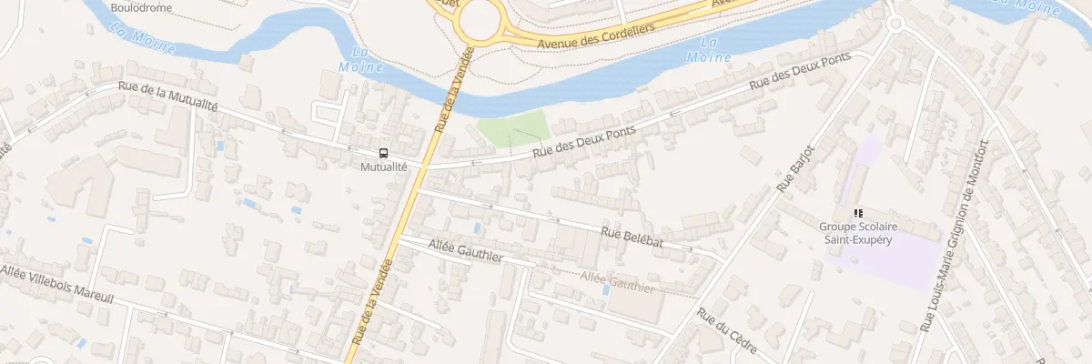 Plan du 69 Rue des Deux Ponts à Cholet