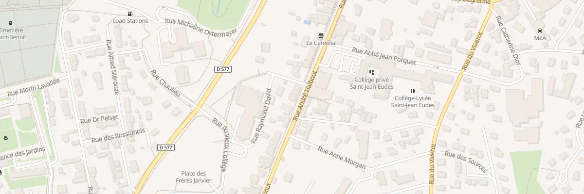 Plan du 79B Rue Andre Halbout Vire à Vire Normandie