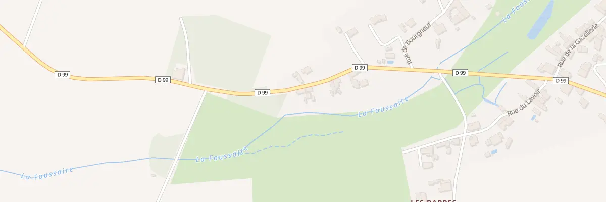 Plan du 105 Rue du prieuré à Marsais-Sainte-Radégonde