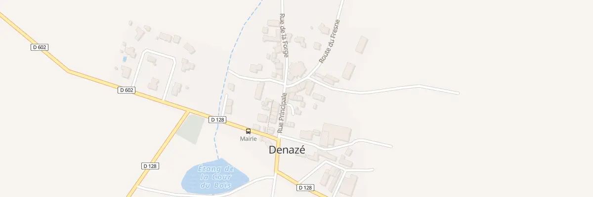 Plan du 3 Imp du Cafe à Denazé