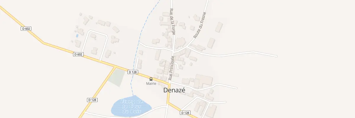 Plan du 2 Imp du Cafe à Denazé