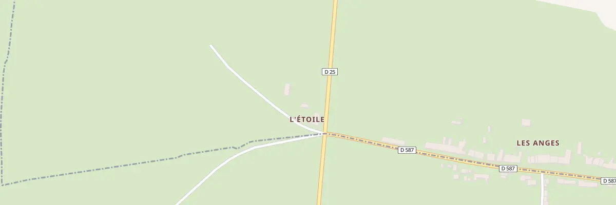 Plan du 900 Rte de Segre à Saint-Quentin-les-Anges