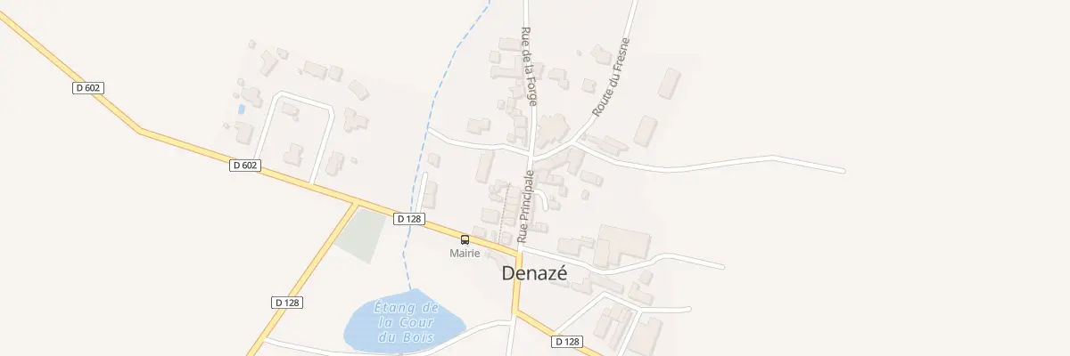 Plan du 1 Imp du Cafe à Denazé