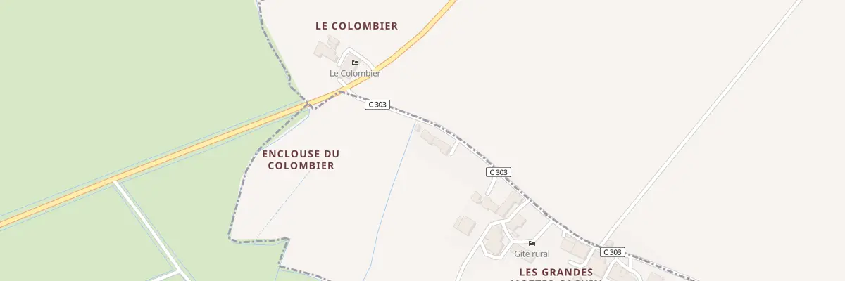 Plan du 10 Rte des Mottes Gachins à Barzan