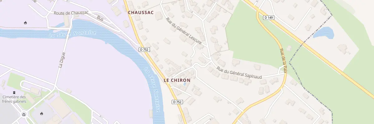 Plan du 5535 Le Chiron à Saint-Laurent-sur-Sèvre