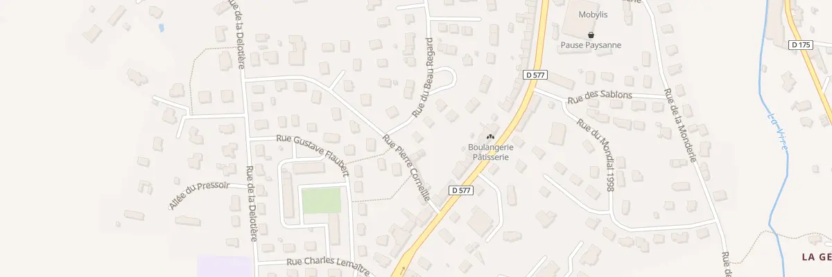 Plan du 19 Rue Pierre Corneille - Vire à Vire Normandie