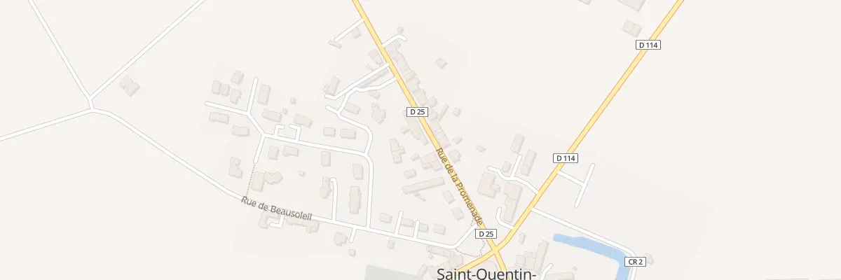 Plan du 13 Rue de la Promenade à Saint-Quentin-les-Anges