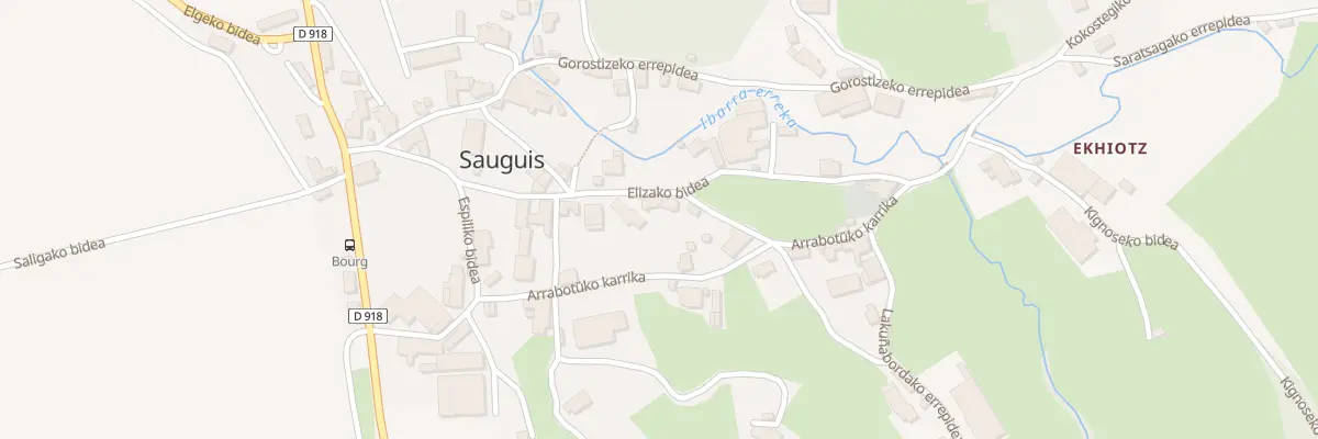 Plan du 5030 Village à Sauguis-Saint-Étienne