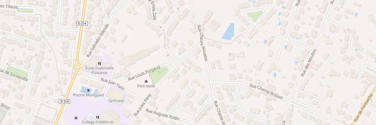 Plan du 16 Rue Jules Ferry à Tonnay-Charente