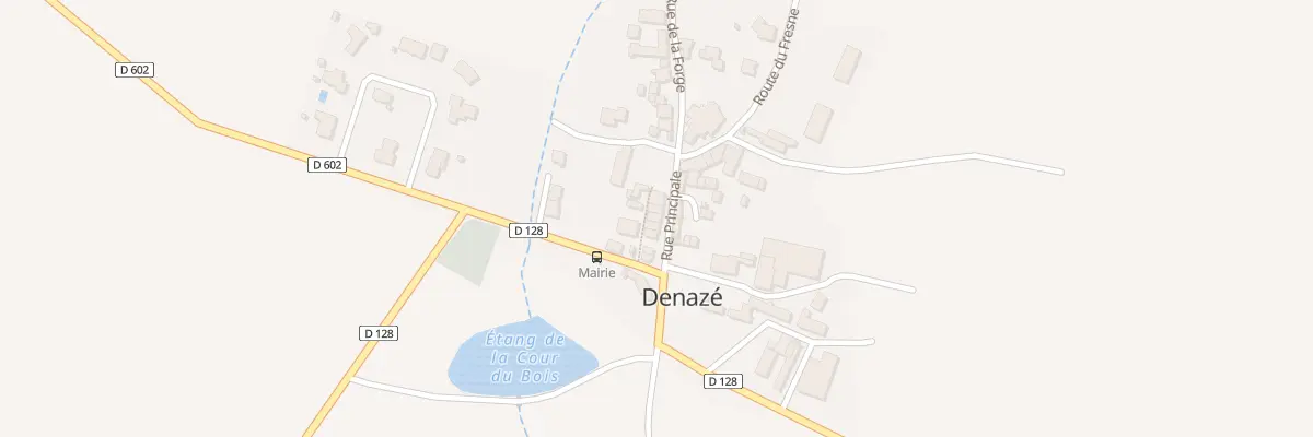 Plan du 7 Rue Principale à Denazé