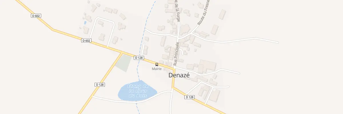 Plan du 3 Rue Principale à Denazé
