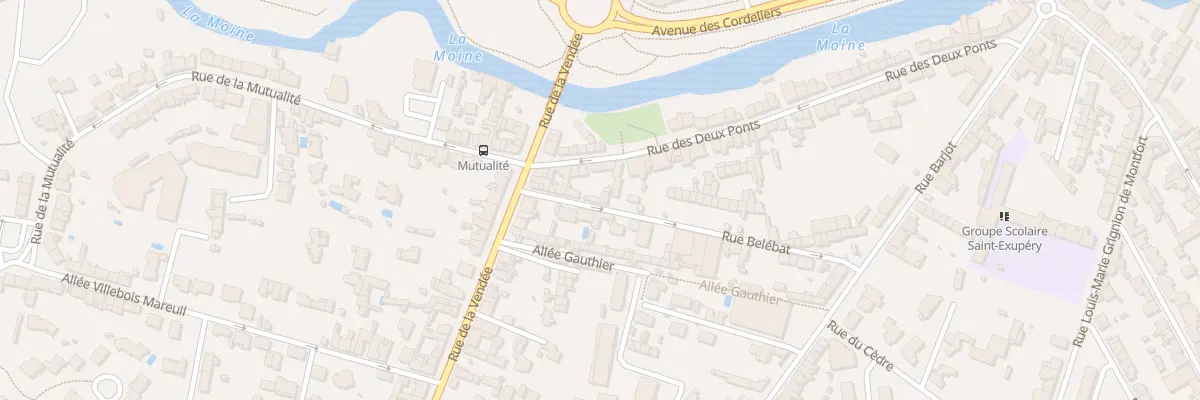 Plan du 62 Rue Bel Ebat à Cholet