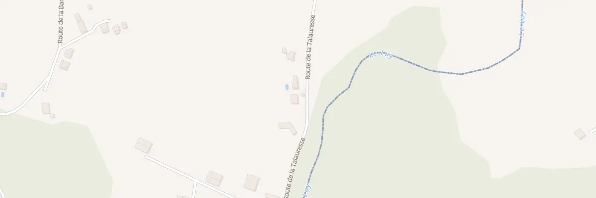 Plan du 516 Rte de la Talauresse à Garrey