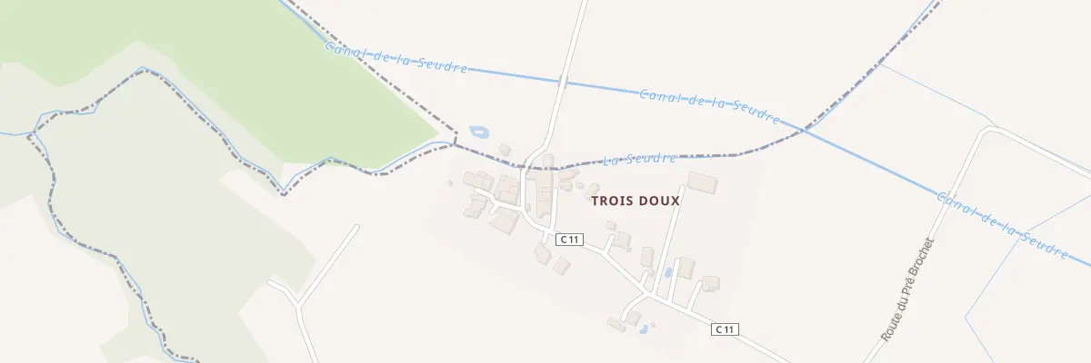 Plan du 34A Rue des Trois Doux à Corme-Écluse