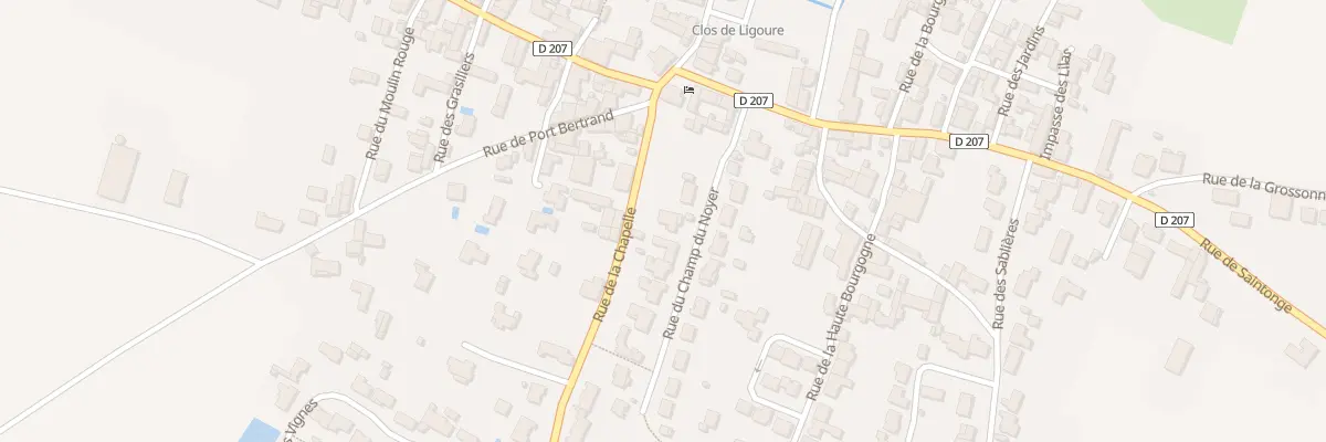 Plan du 1 Rue de la Chapelle à Saint-Sauveur-d’Aunis