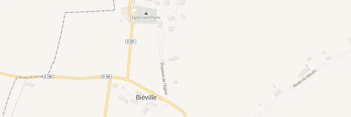 Plan du 5004 Hameau de l’Église à Biéville