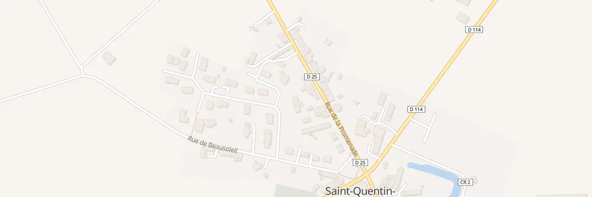 Plan du 11 Rue de la Promenade à Saint-Quentin-les-Anges