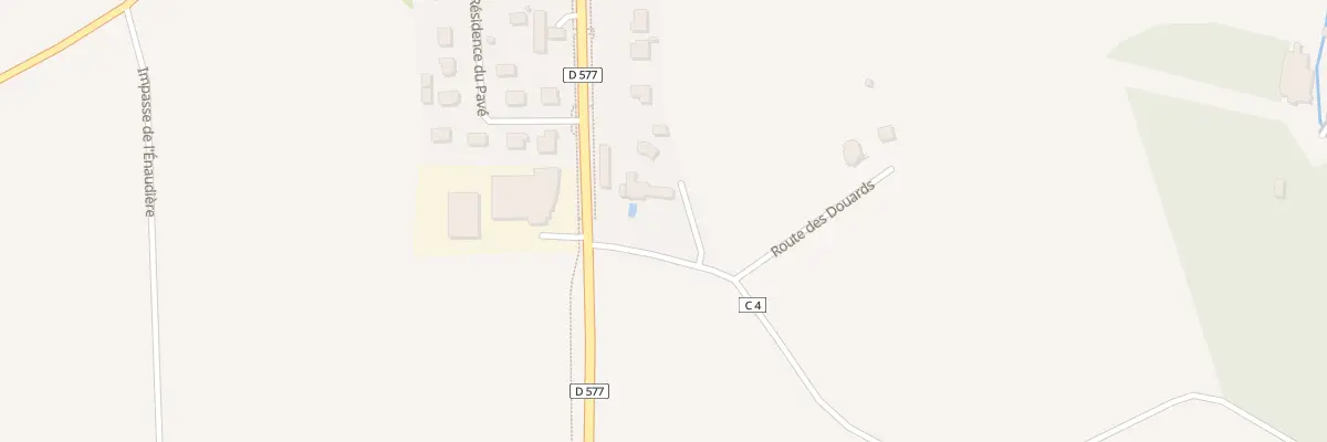 Plan du 79 Rte des Douards - St Germain à Vire Normandie