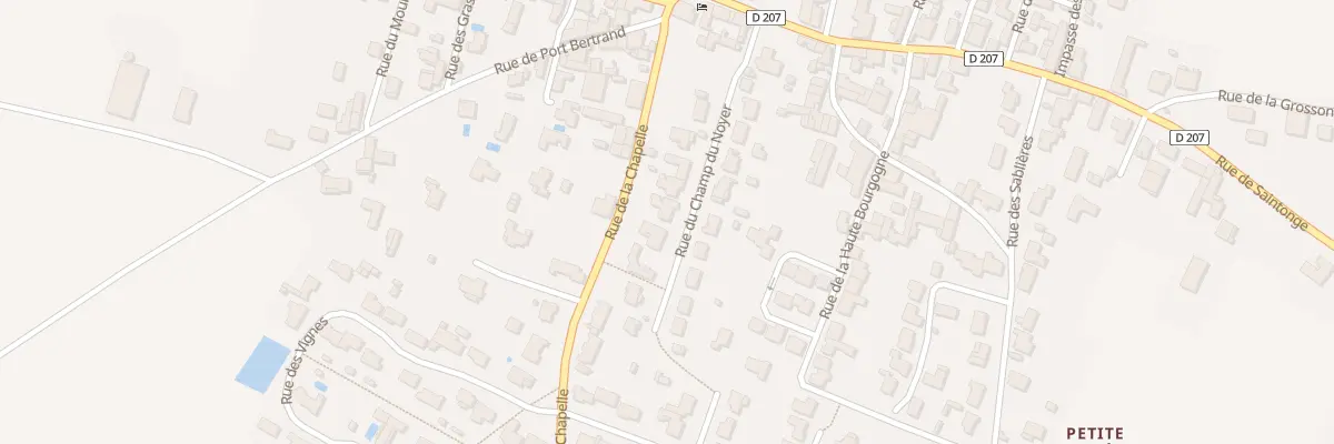Plan du 2A Rue du Champ du Noyer à Saint-Sauveur-d’Aunis
