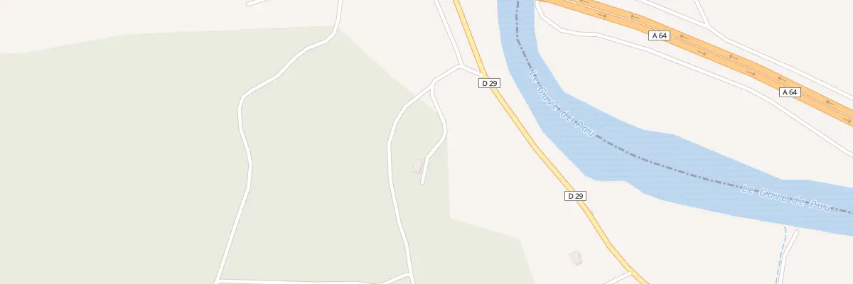 Plan du 2575 Rte de Bellocq à Bérenx