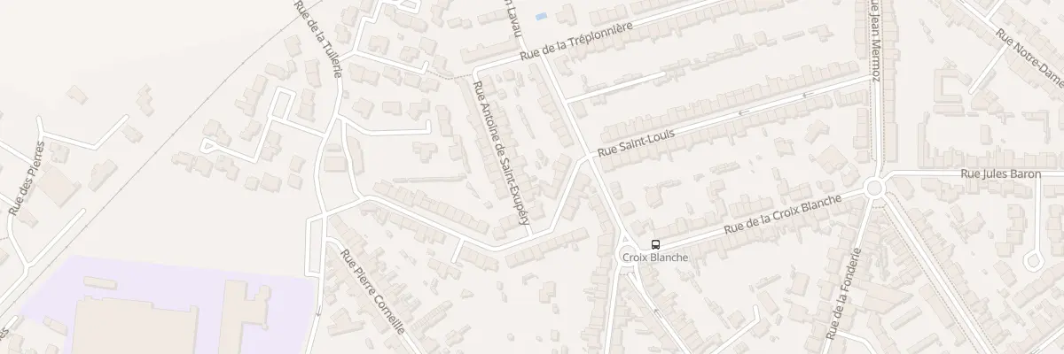 Plan du 6 Rue A de St Exupery à Cholet
