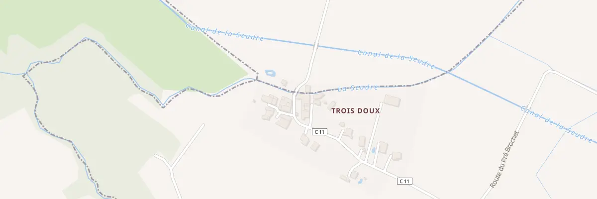 Plan du 34 Rue des Trois Doux à Corme-Écluse