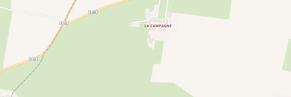 Plan du 3 La Campagne à La Bazoque