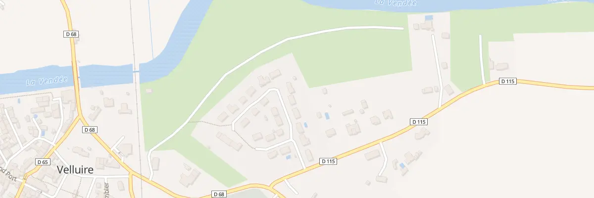 Plan du 5 Rue des frênes aux Velluire-sur-Vendée