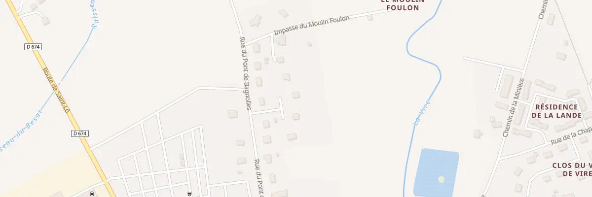 Plan du 3 Imp du Val Foulon - Etouvy à Souleuvre en Bocage