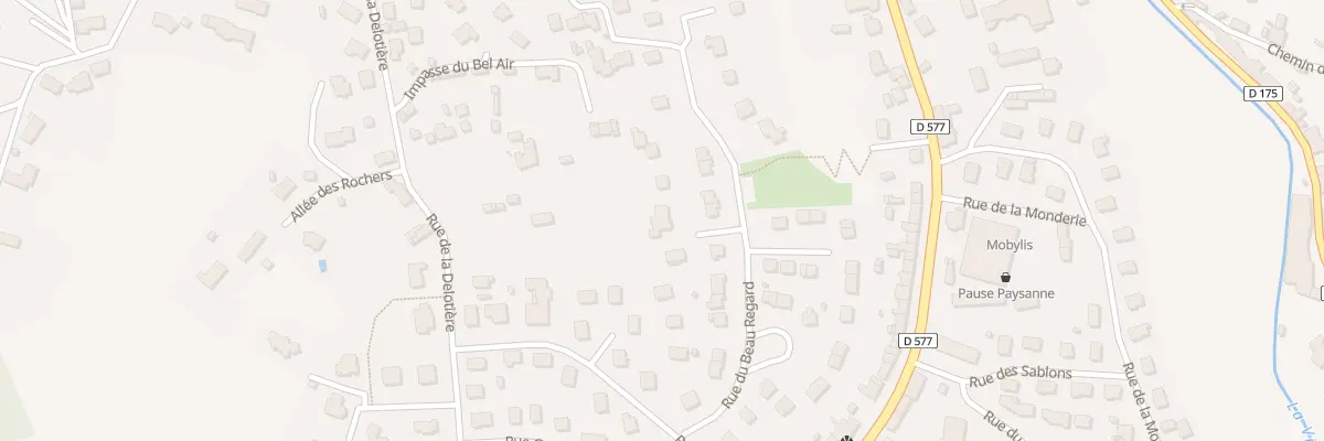 Plan du 23 Rue du Beau Regard - Vire à Vire Normandie