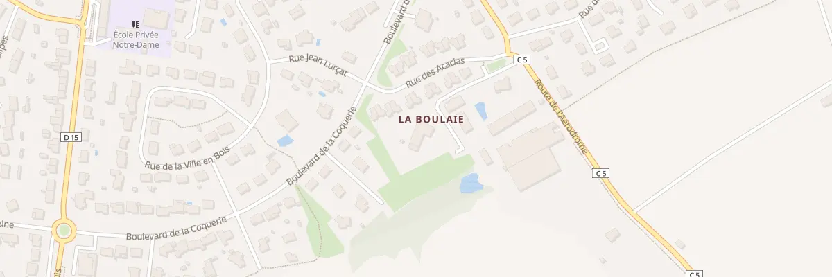 Plan du 5963 La Boulaie au May-sur-Èvre