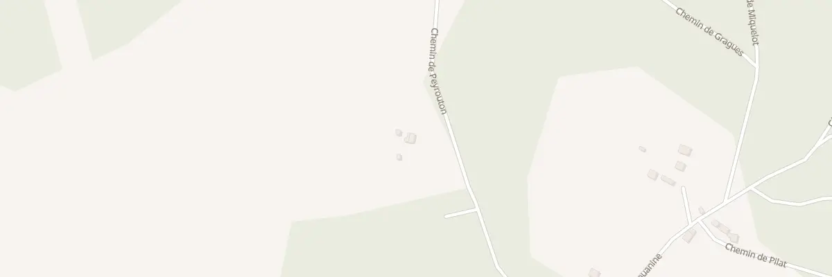 Plan du 233 Che de Peyrouton à Rion-des-Landes