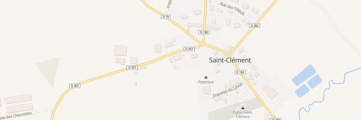 Plan du 5610 Le Bourg à Saint-Clément-Rancoudray