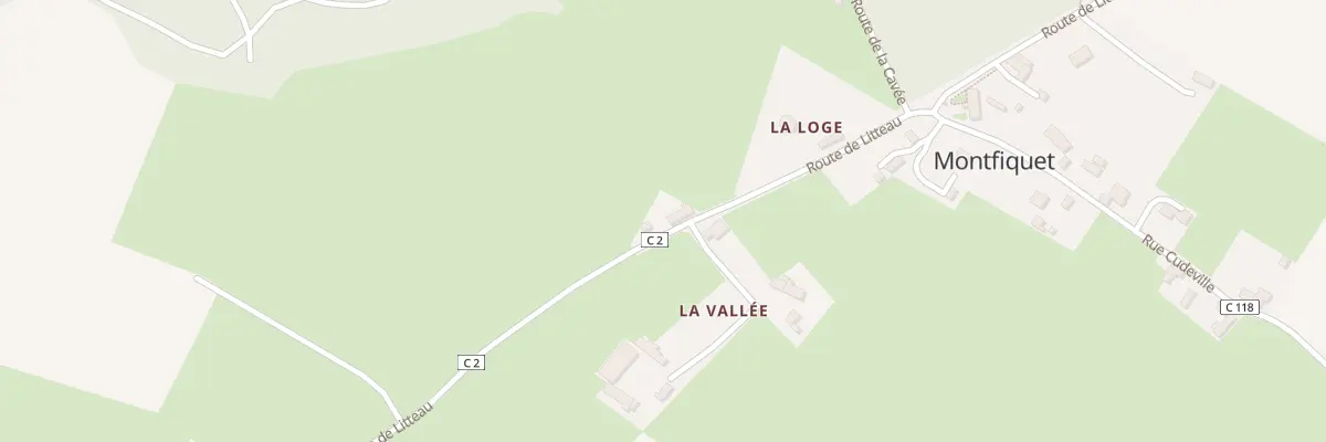 Plan du 5006 La Vallee à Montfiquet