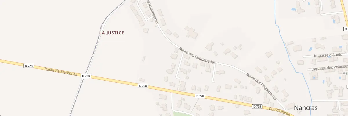 Plan du 4 Rue de la Justice à Nancras