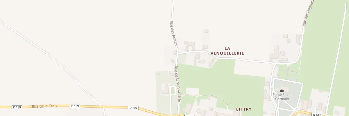 Plan du 272 Rue de la Venouillerie au Molay-Littry