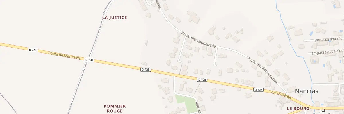 Plan du 8 Rue de la Justice à Nancras