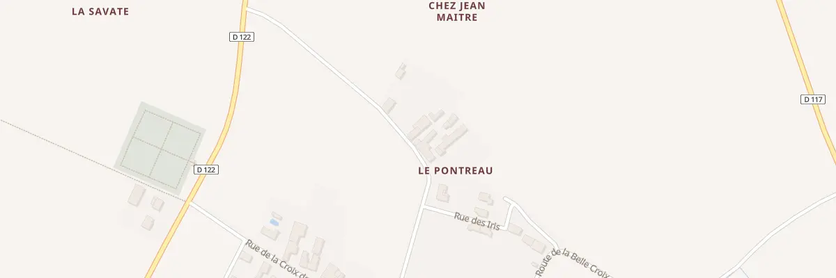 Plan du 20 Rte de Chez Jean Maitre à Sainte-Gemme