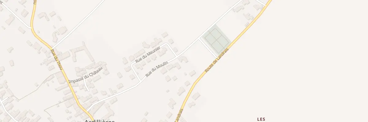 Plan du 11 Rue du Moulin à Ardillières