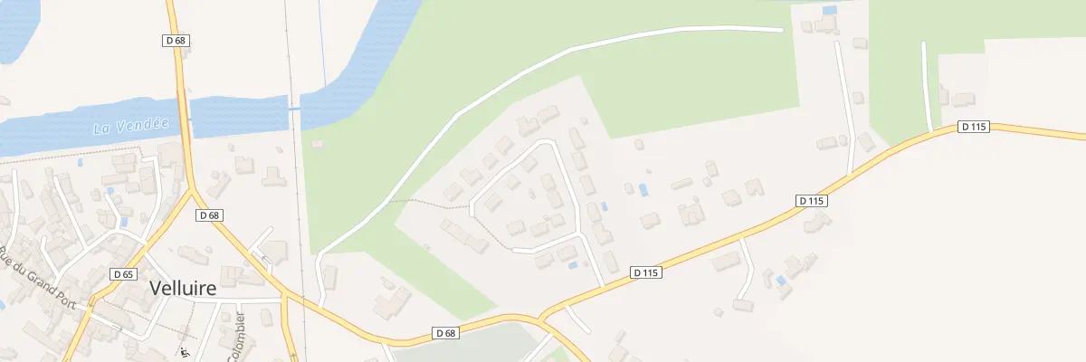 Plan du 18 Rue des frênes aux Velluire-sur-Vendée