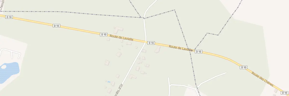 Plan du 704 Rte des Genêts d’Or à Louer